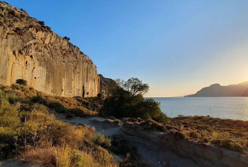 호텔 Happycamp Mobile Homes Camping Apollonia