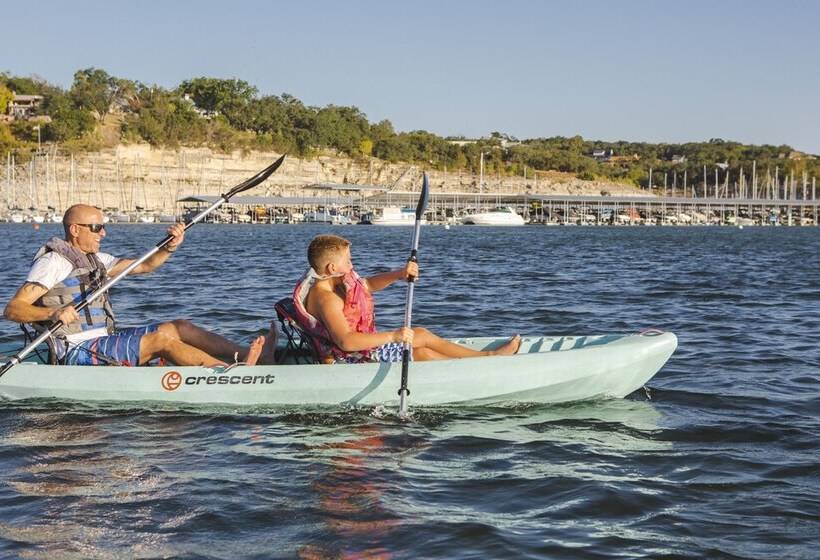 리조트 The Macaw Yurt At Camposanto Atx Glamping On Lake Travis