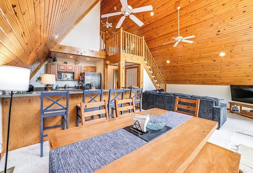 A Frame Cadiz Cabin On Lake Barkley W/ Boat Dock!