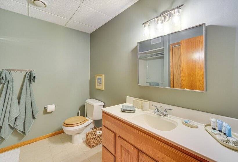 Birch Lake Home On Peninsula: Dock, Deck & Grill!