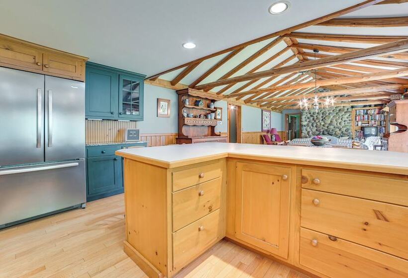 Cheboygan Home W/ Private Boat Dock On Burt Lake!