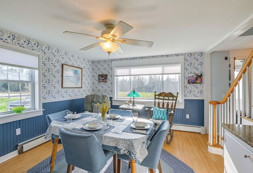 Cherryfield Home W/ Decks On Historic Horse Farm