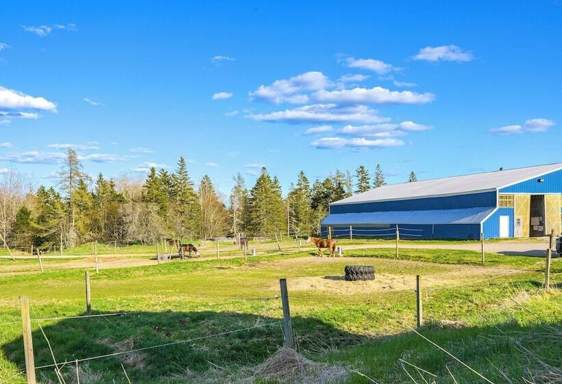 Cherryfield Home W/ Decks On Historic Horse Farm