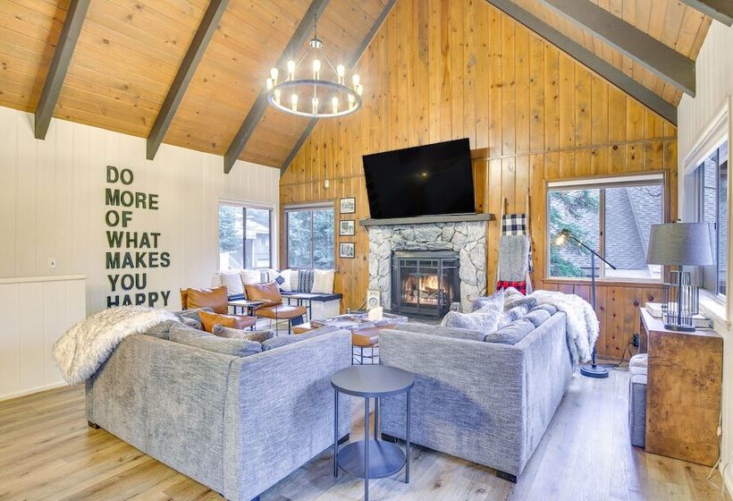 Cozy & Chic Lake Arrowhead Cabin W/ Deck!
