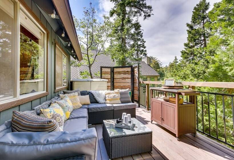Cozy & Chic Lake Arrowhead Cabin W/ Deck!