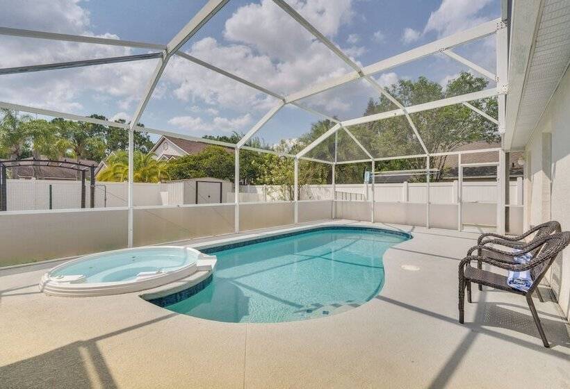 Davenport Home W/ Pool & Hot Tub ~ 9 Mi To Disney!