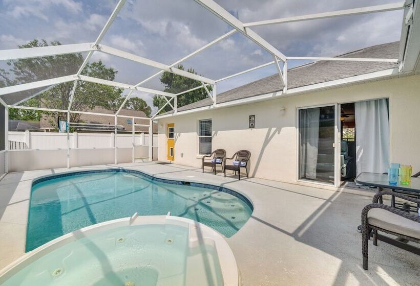 Davenport Home W/ Pool & Hot Tub ~ 9 Mi To Disney!