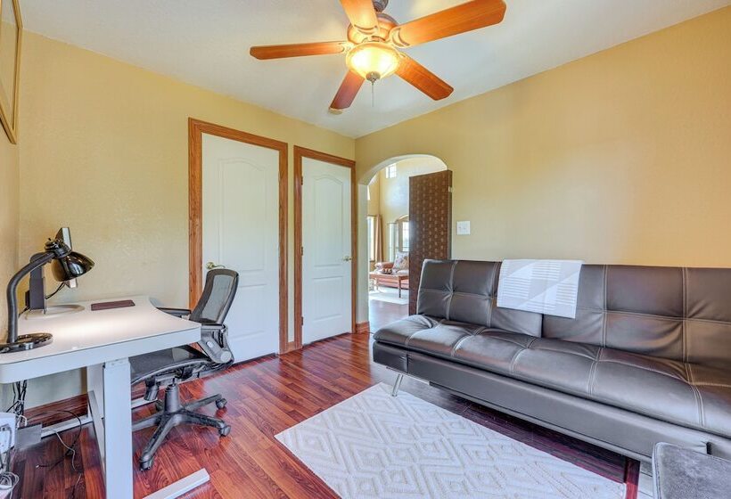 Family Friendly Fischer Home W/ Private Hot Tub!