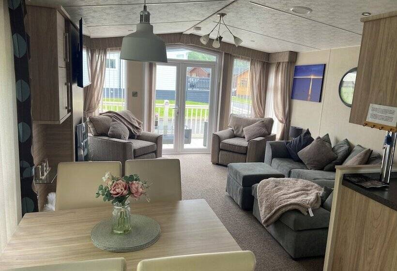 호텔 Luxury Rural Hottub Lodge In Northumberland