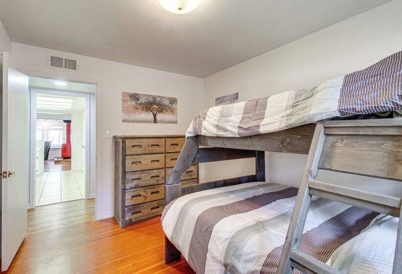 Deck + Pool Table: Pinetop Lakeside Nature Escape