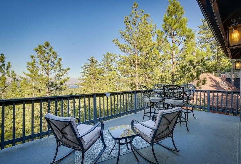 3 Decks, Game Room + Views: Lake Arrowhead Home!