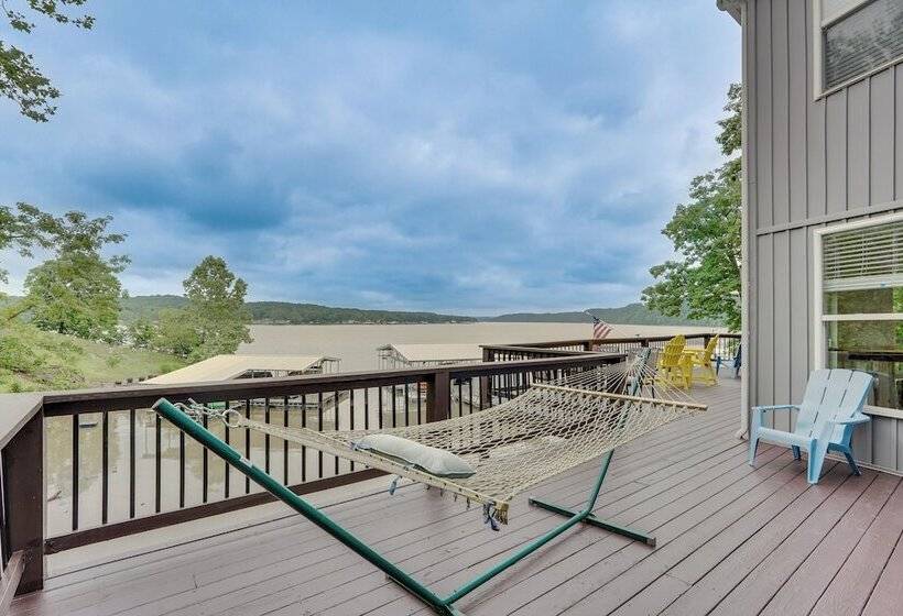 Views & Private Dock: Lake Of The Ozarks Retreat!