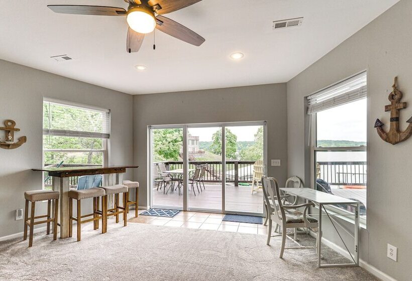 Views & Private Dock: Lake Of The Ozarks Retreat!