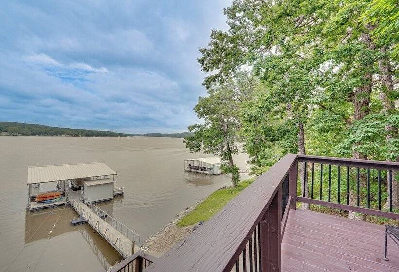 Views & Private Dock: Lake Of The Ozarks Retreat!