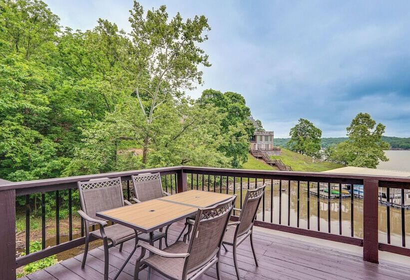 Views & Private Dock: Lake Of The Ozarks Retreat!