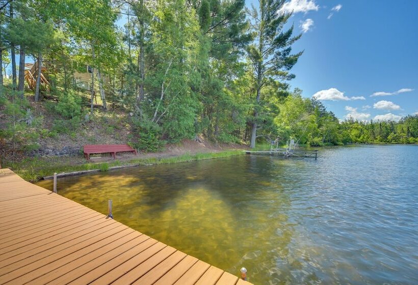Lakefront Cabin W/ Dock, Fire Pits In Danbury!