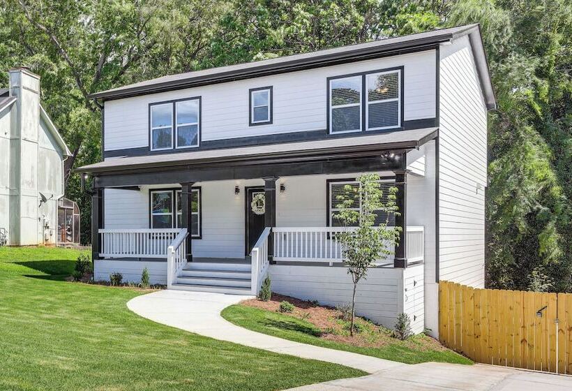 Modern Decatur Gem W/ Deck, 10 Mi To Atlanta
