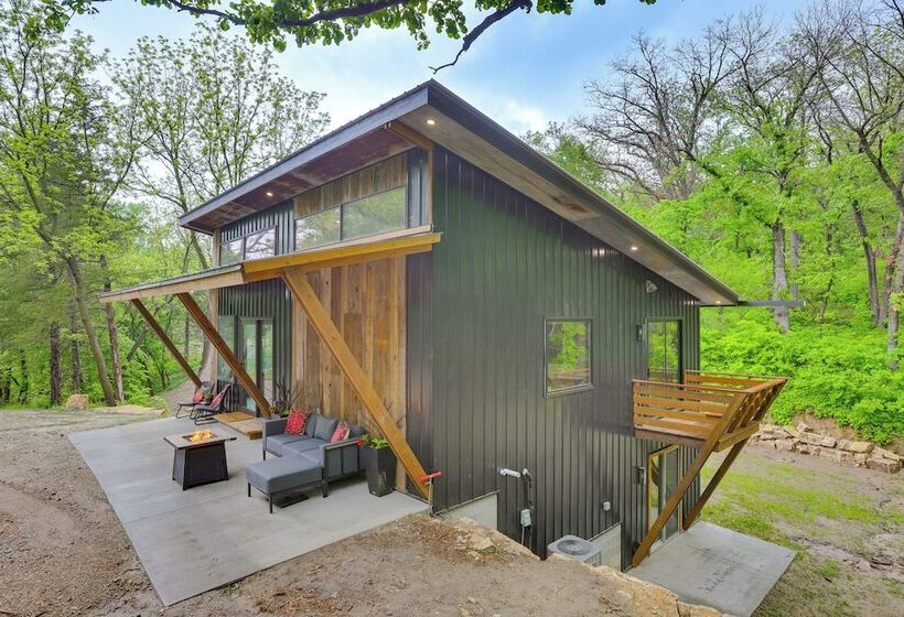 Modern Louisville Home On 3 Acres W/ Gas Fire Pit!