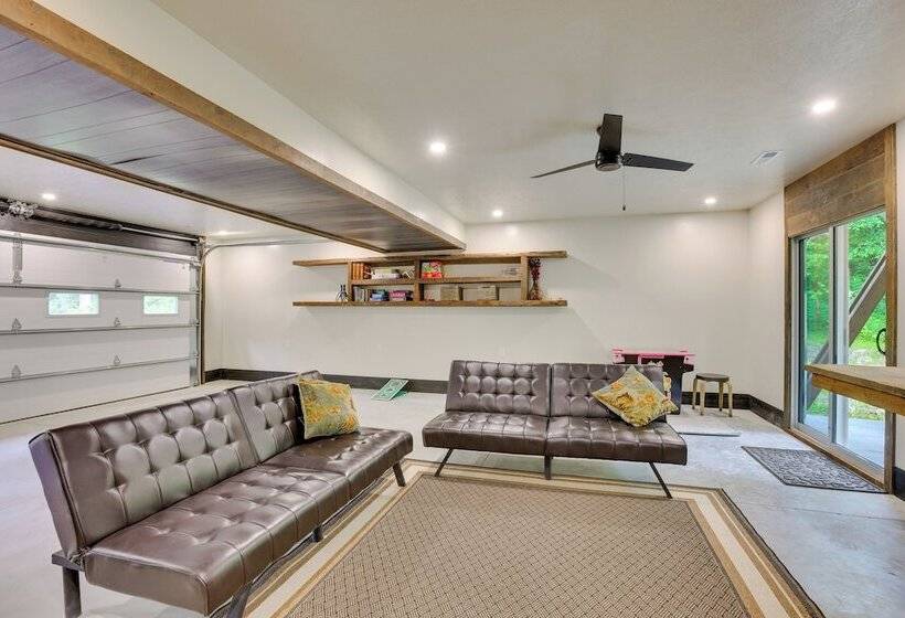 Modern Louisville Home On 3 Acres W/ Gas Fire Pit!