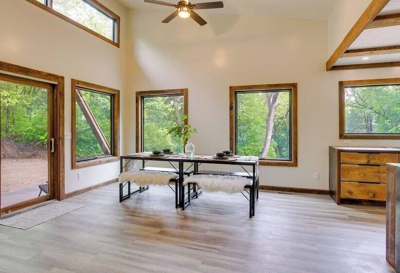 Modern Louisville Home On 3 Acres W/ Gas Fire Pit!