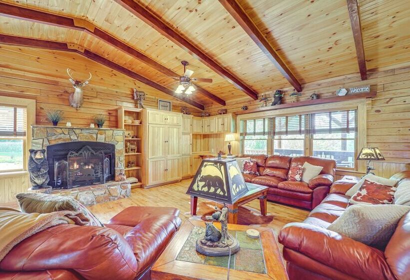 4 Mi To Grandfather Mountain: Cabin In Newland!