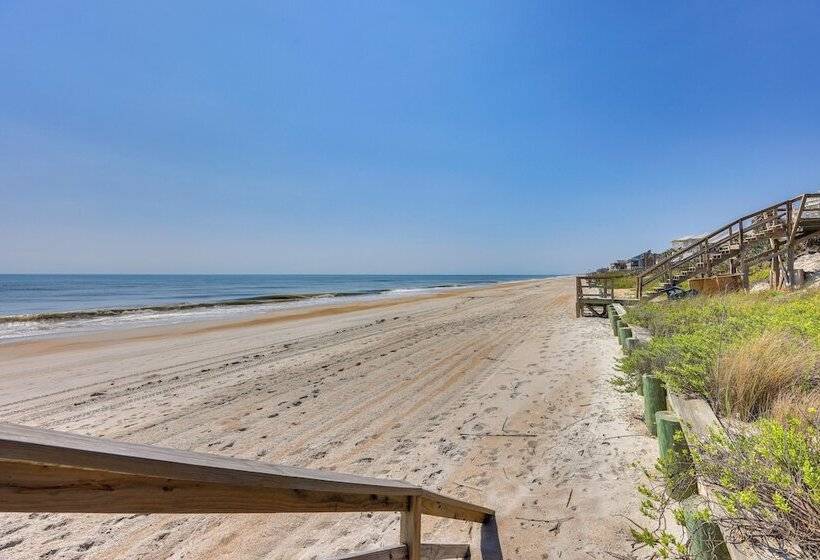 Oceanfront Ponte Vedra Beach Home W/ Deck & Views!