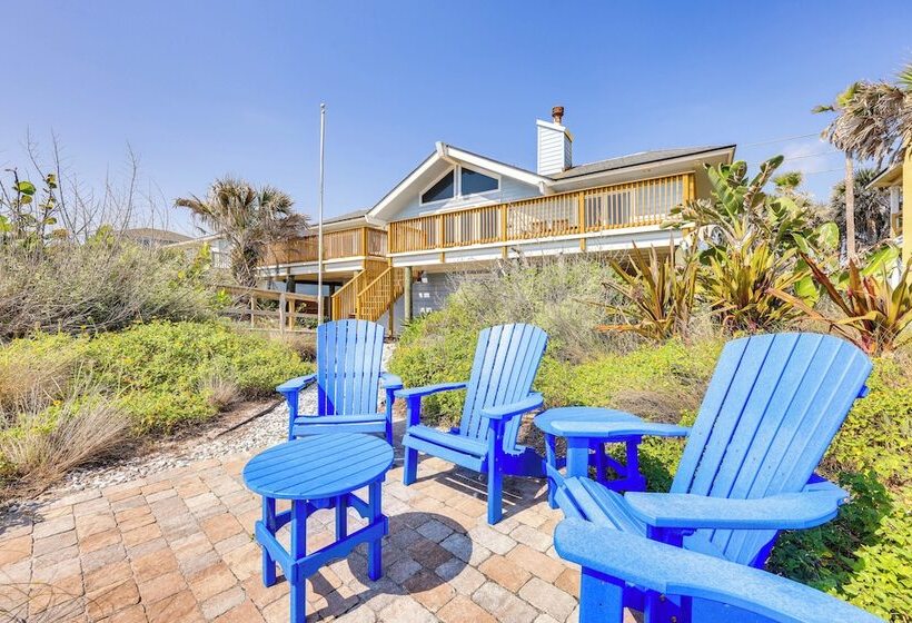 Oceanfront Ponte Vedra Beach Home W/ Deck & Views!