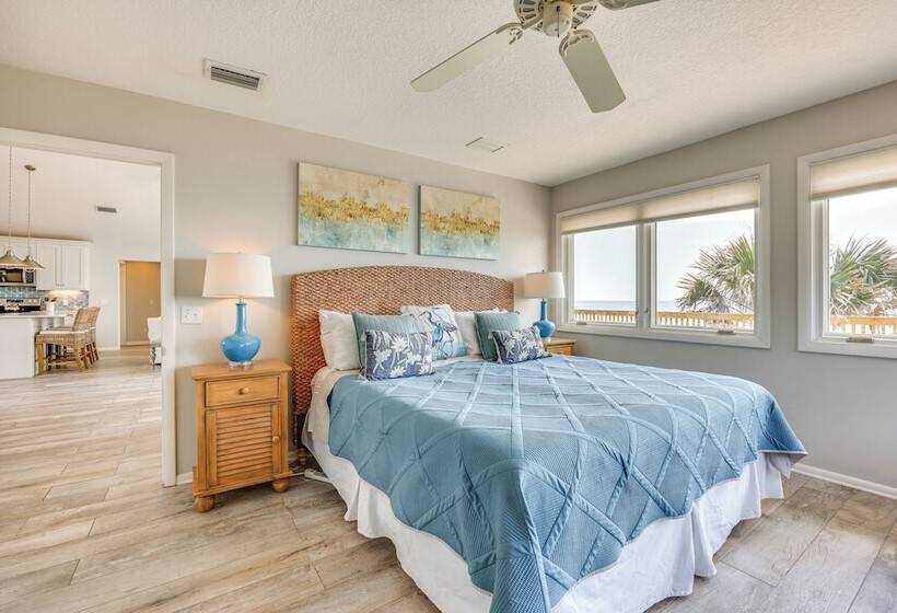 Oceanfront Ponte Vedra Beach Home W/ Deck & Views!