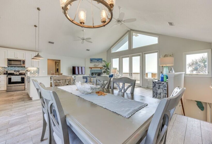 Oceanfront Ponte Vedra Beach Home W/ Deck & Views!