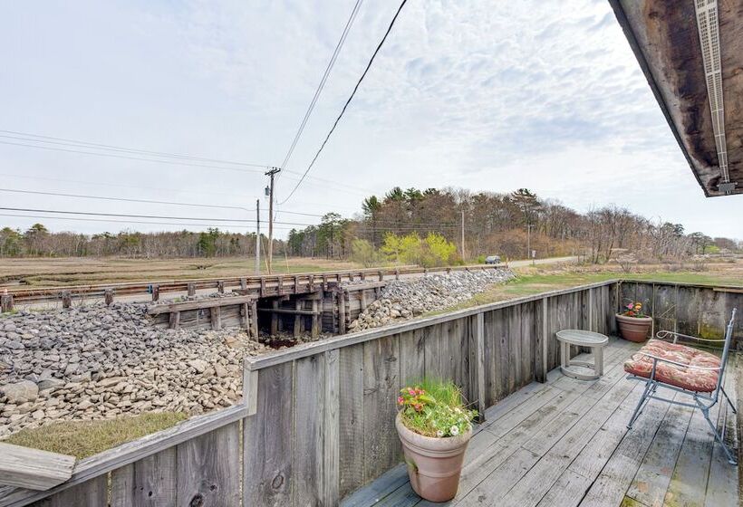 Peaceful Wells Retreat W/ Deck & Water Views