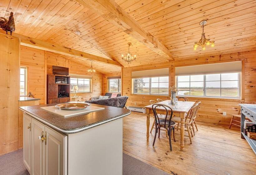 Peaceful Wells Retreat W/ Deck & Water Views