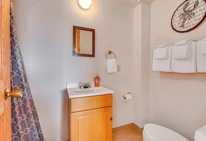 Peaceful Wells Retreat W/ Deck & Water Views