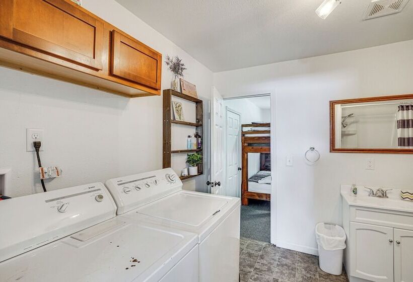 Fire Pit & Grill: Pet Friendly Lake Ozark Cabin!