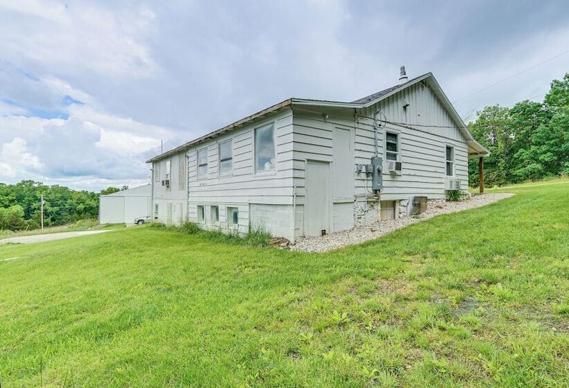 Fire Pit & Grill: Pet Friendly Lake Ozark Cabin!