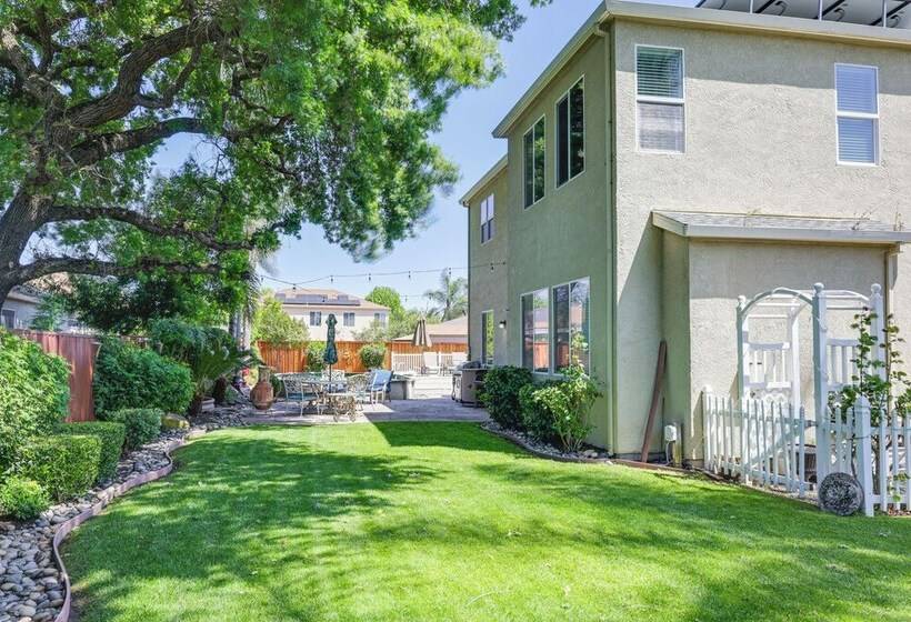 Pet Friendly Stockton Home W/ Private Pool & Grill
