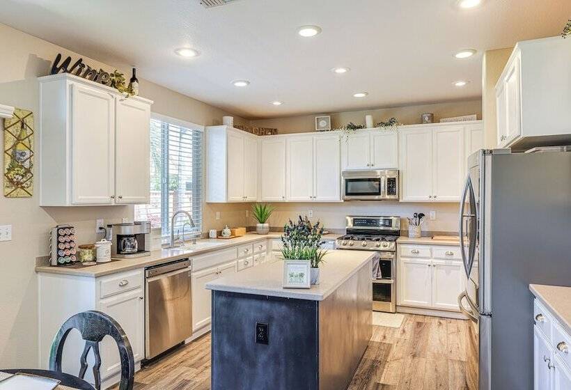 Pet Friendly Stockton Home W/ Private Pool & Grill