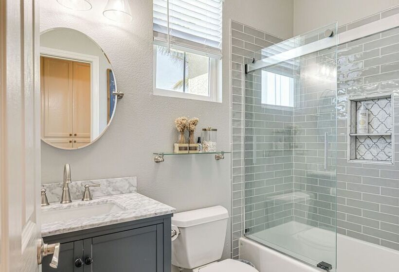 Pet Friendly Stockton Home W/ Private Pool & Grill