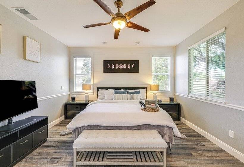 Pet Friendly Stockton Home W/ Private Pool & Grill