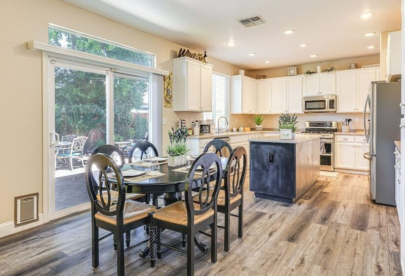 Pet Friendly Stockton Home W/ Private Pool & Grill