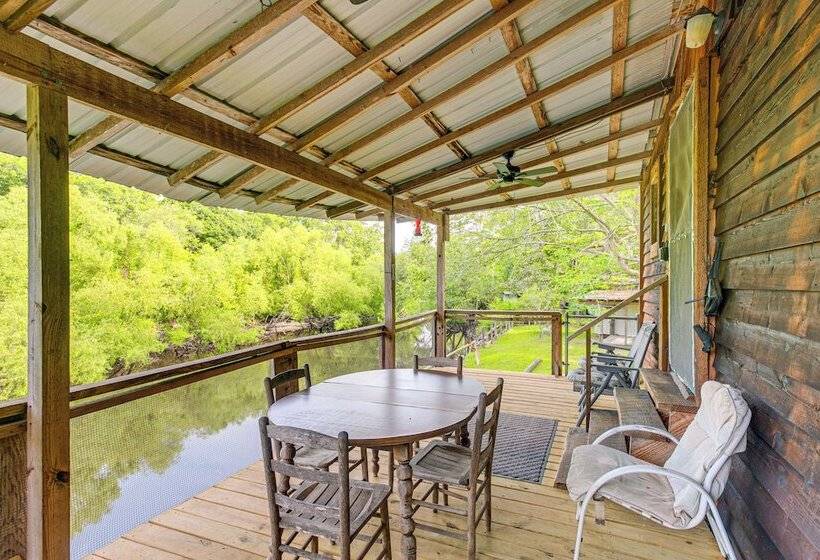 Reidsville Riverfront Cabin W/ Deck & Bbq Grill!