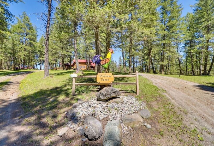 Rural Rexford Cabin, 2 Mi To Lake Koocanusa