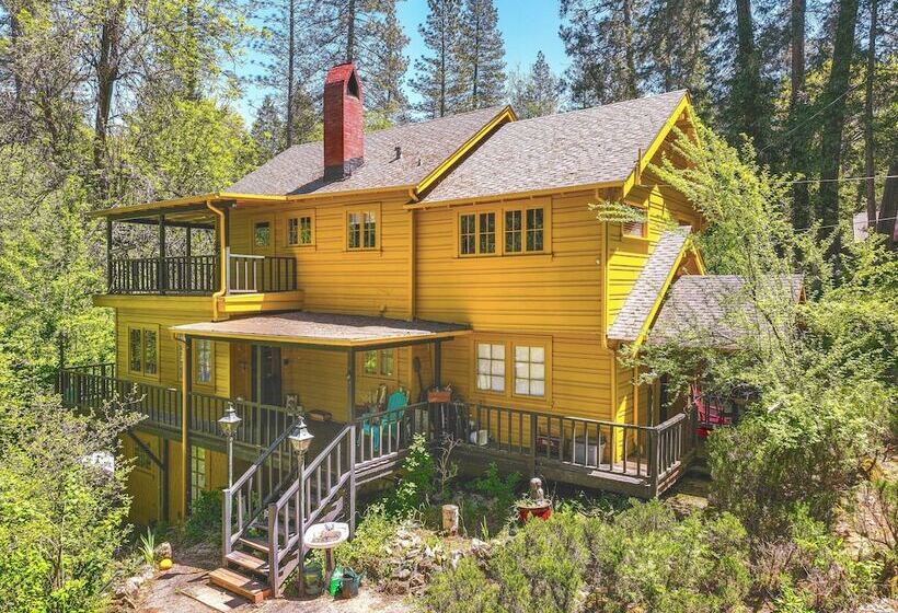 On Site River Access: Quiet Home In Wilseyville!