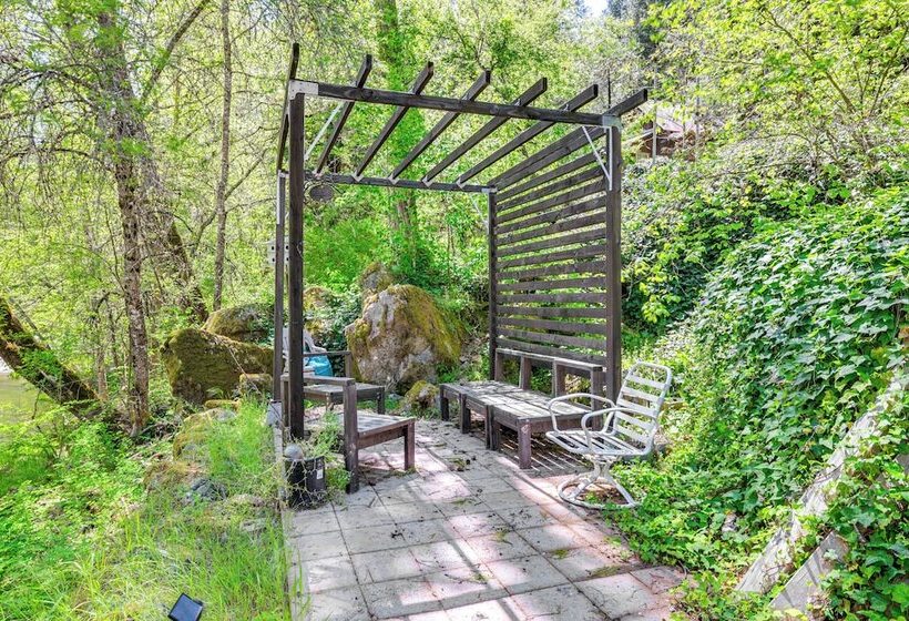 On Site River Access: Quiet Home In Wilseyville!