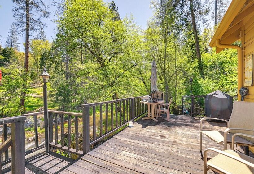 On Site River Access: Quiet Home In Wilseyville!