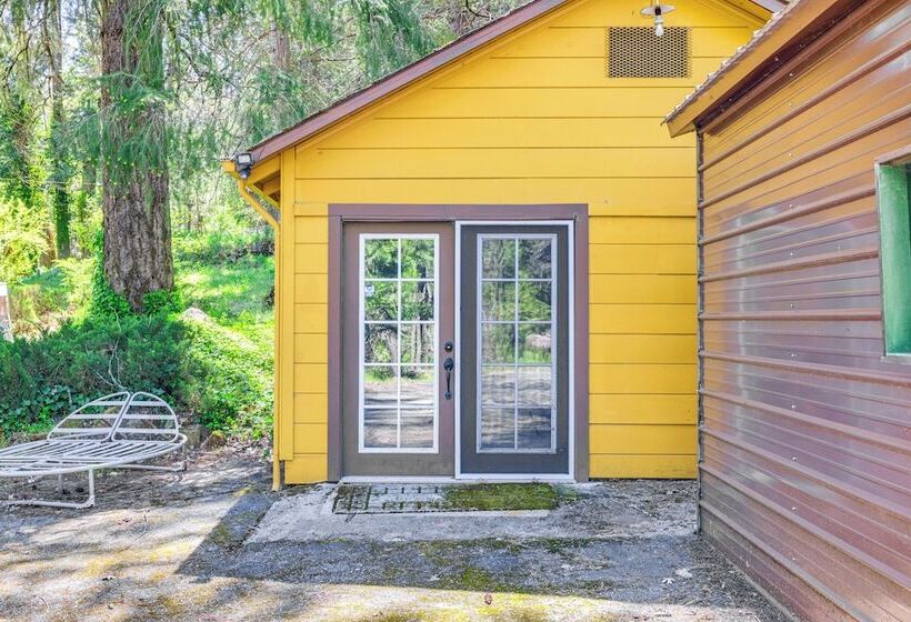 On Site River Access: Quiet Home In Wilseyville!