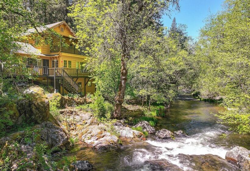 On Site River Access: Quiet Home In Wilseyville!