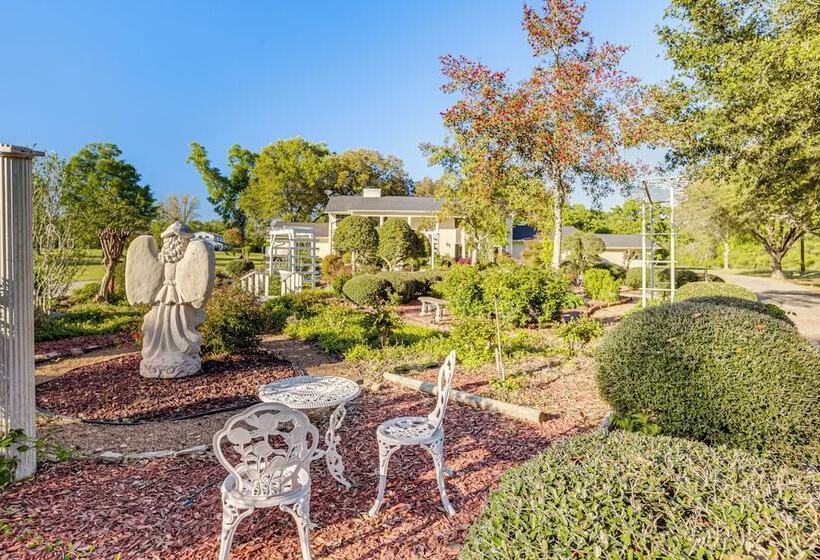 Spacious Madisonville Estate W/ Grill & Pond Views