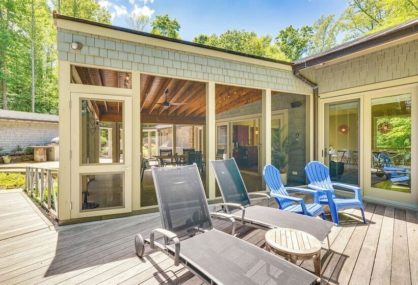 Lakefront Roxboro Home W/ Private Dock!