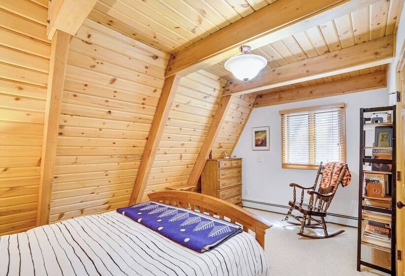 Upper Peninsula Lakefront A Frame Cabin W/ Dock