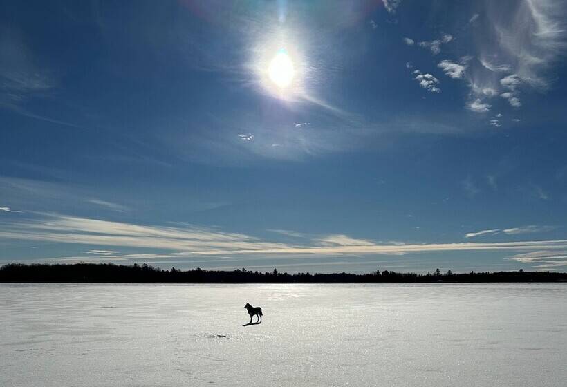 Upper Peninsula Lakefront A Frame Cabin W/ Dock